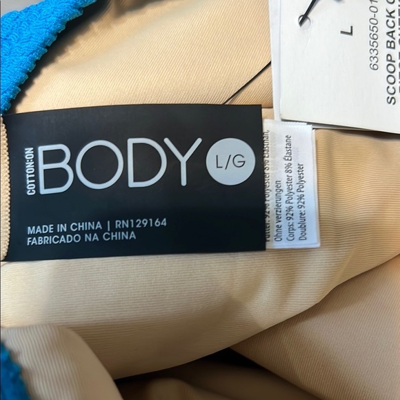 Body Blue Classic One Piece Swimsuit - Picture 5 of 6